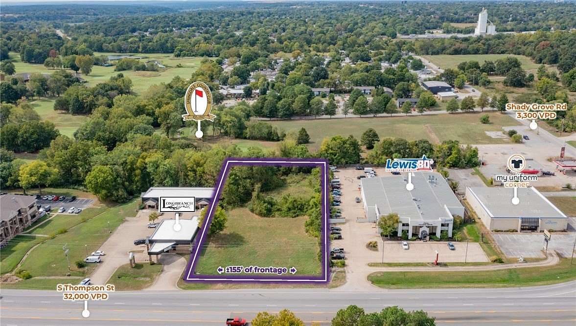 1.47 Acres of Commercial Land for Sale in Springdale, Arkansas
