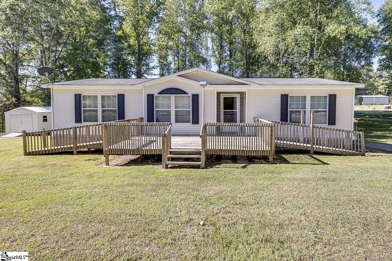 2 Acres of Land with Home for Sale in Woodruff, South Carolina