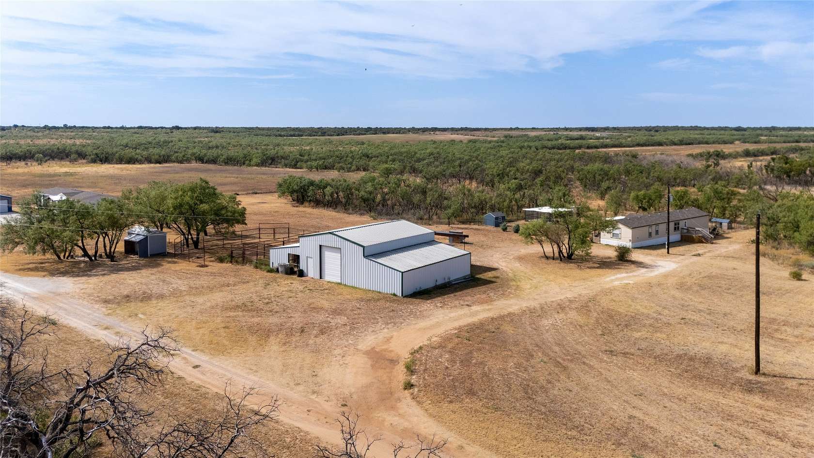4.85 Acres of Land with Home for Sale in Abilene, Texas