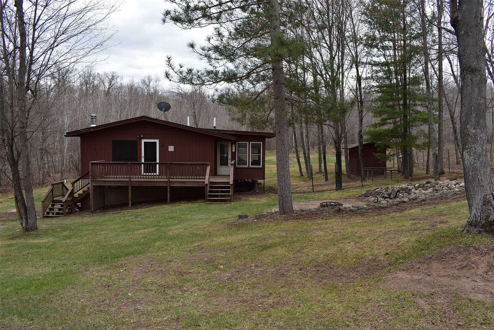 1.5 Acres of Land with Home for Sale in Danbury, Wisconsin