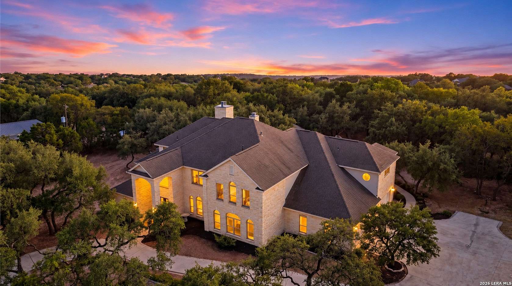 4.44 Acres of Land with Home for Sale in Spring Branch, Texas