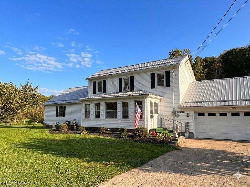 33.6 Acres of Land with Home for Sale in Lewisville, Ohio