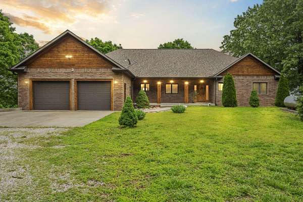 10 Acres of Recreational Land with Home for Sale in Hollister, Missouri