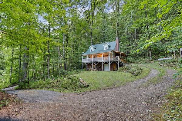 2.29 Acres of Land with Home for Sale in Franklin, North Carolina