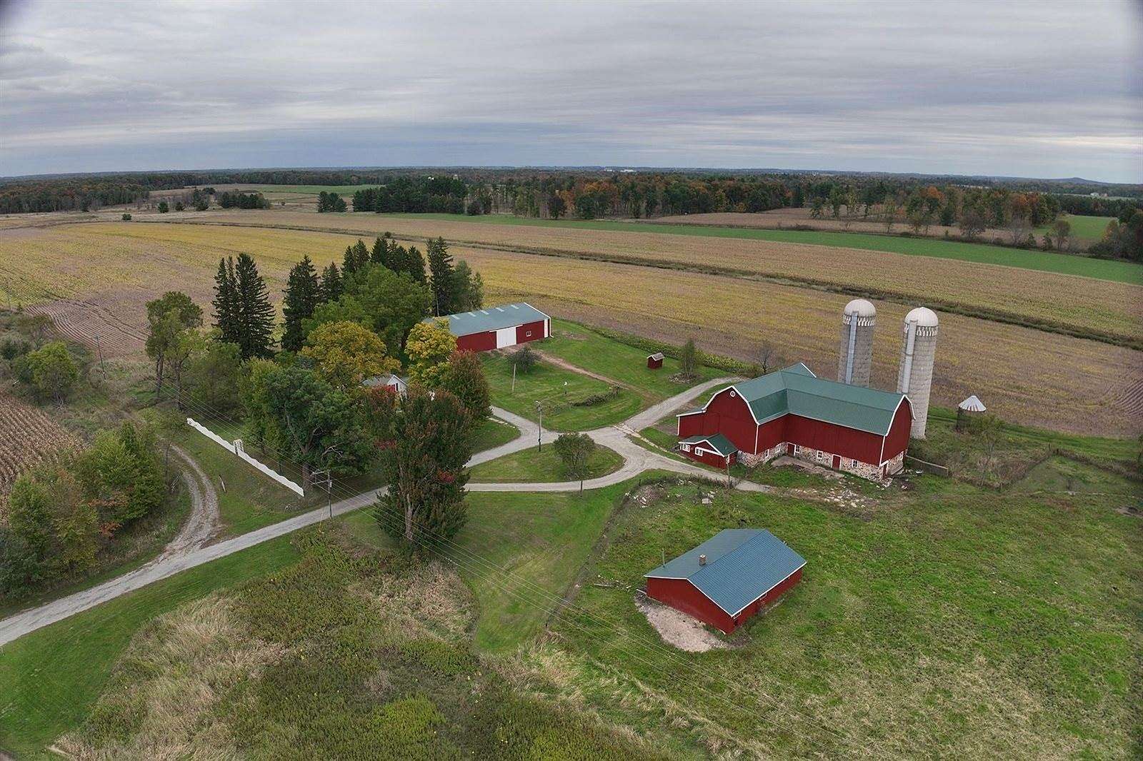 39.6 Acres of Agricultural Land with Home for Sale in Neillsville, Wisconsin