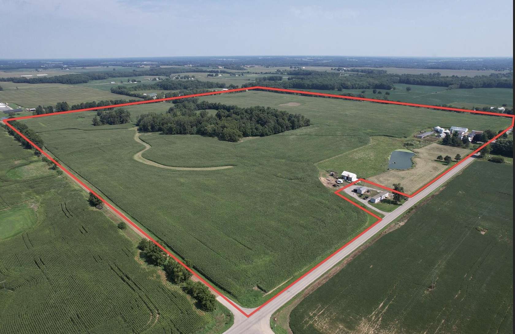 159 Acres of Land with Home for Sale in Montgomery, Michigan