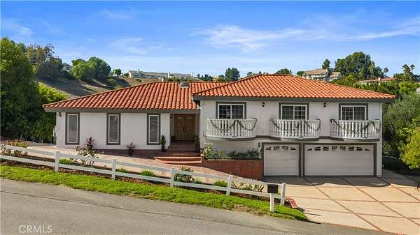 2 Acres of Land with Home for Sale in Diamond Bar, California