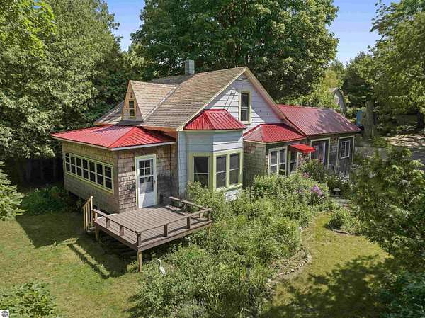 2.48 Acres of Land with Home for Sale in Frankfort, Michigan