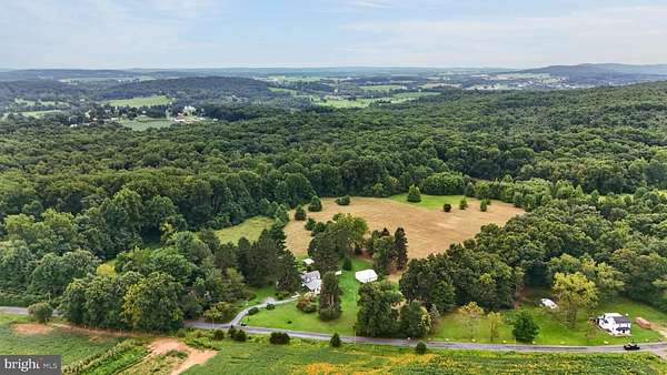 14 Acres of Land with Home for Auction in Elverson, Pennsylvania