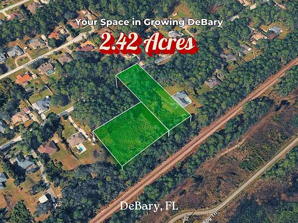 2.42 Acres of Mixed-Use Land for Auction in DeBary, Florida
