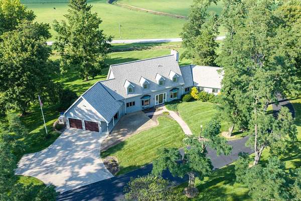 14.3 Acres of Land with Home for Sale in Huntington, Indiana