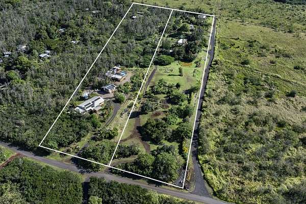 10 Acres of Land with Home for Sale in Pahoa, Hawaii