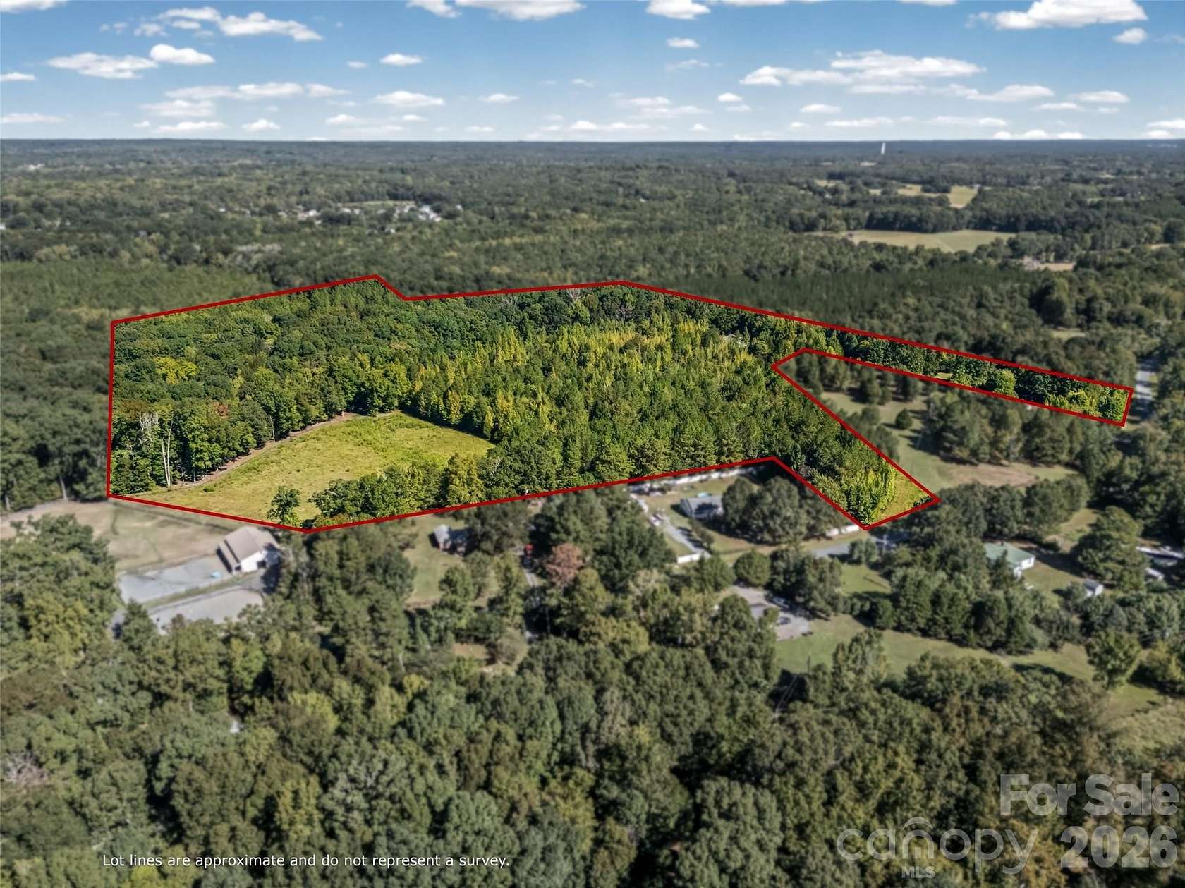 13 Acres of Recreational & Residential Land for Sale in Indian Trail, North Carolina