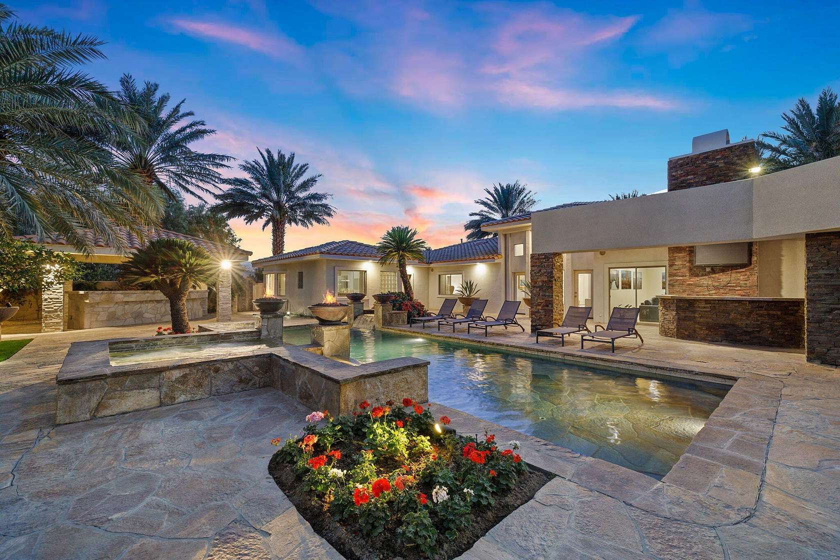 3 Acres of Land with Home for Sale in Thousand Palms, California