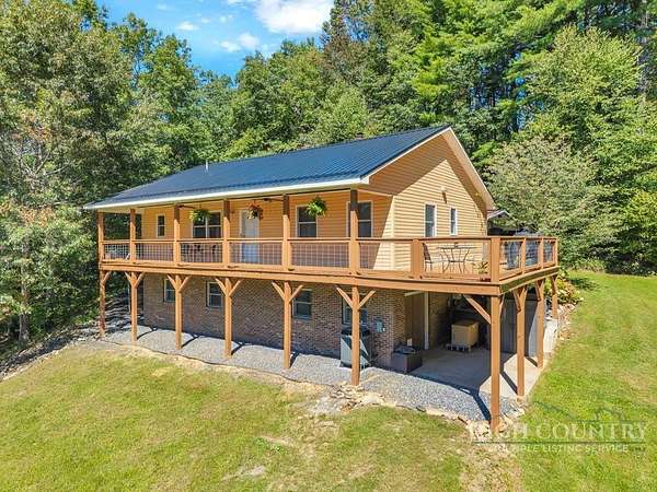 5.16 Acres of Land with Home for Sale in West Jefferson, North Carolina
