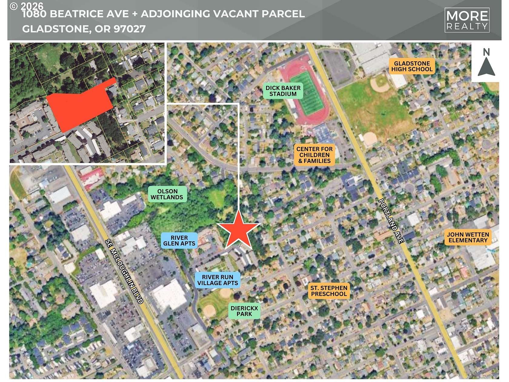 1.37 Acres of Residential Land for Sale in Gladstone, Oregon