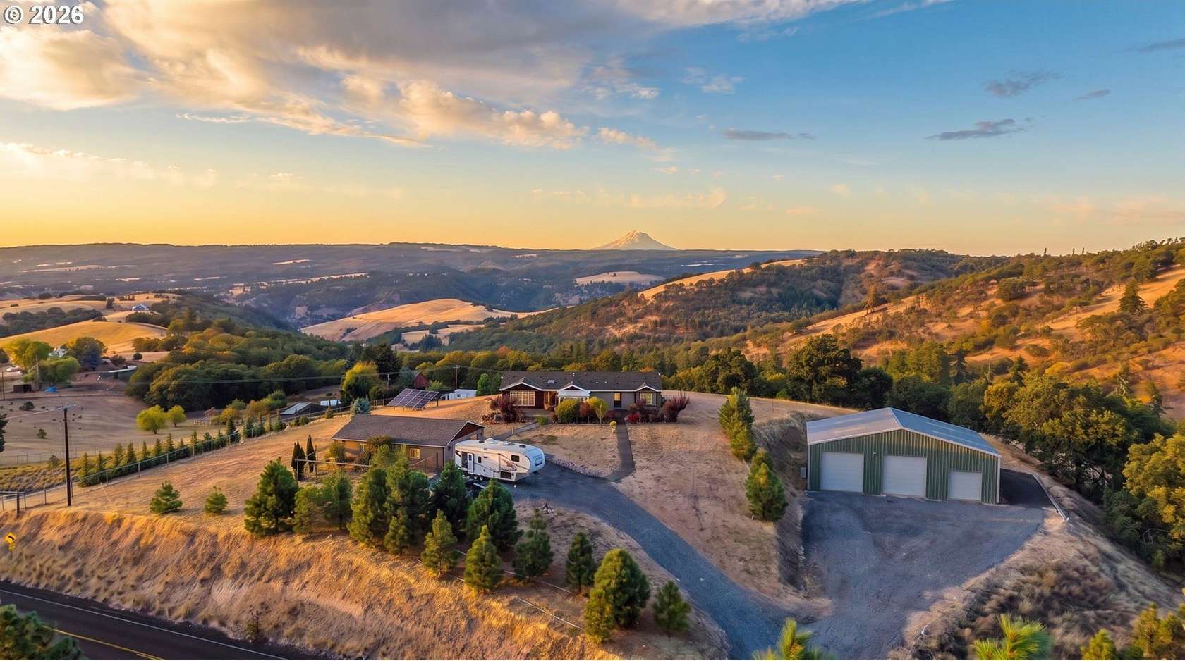 8.17 Acres of Land with Home for Sale in Lyle, Washington