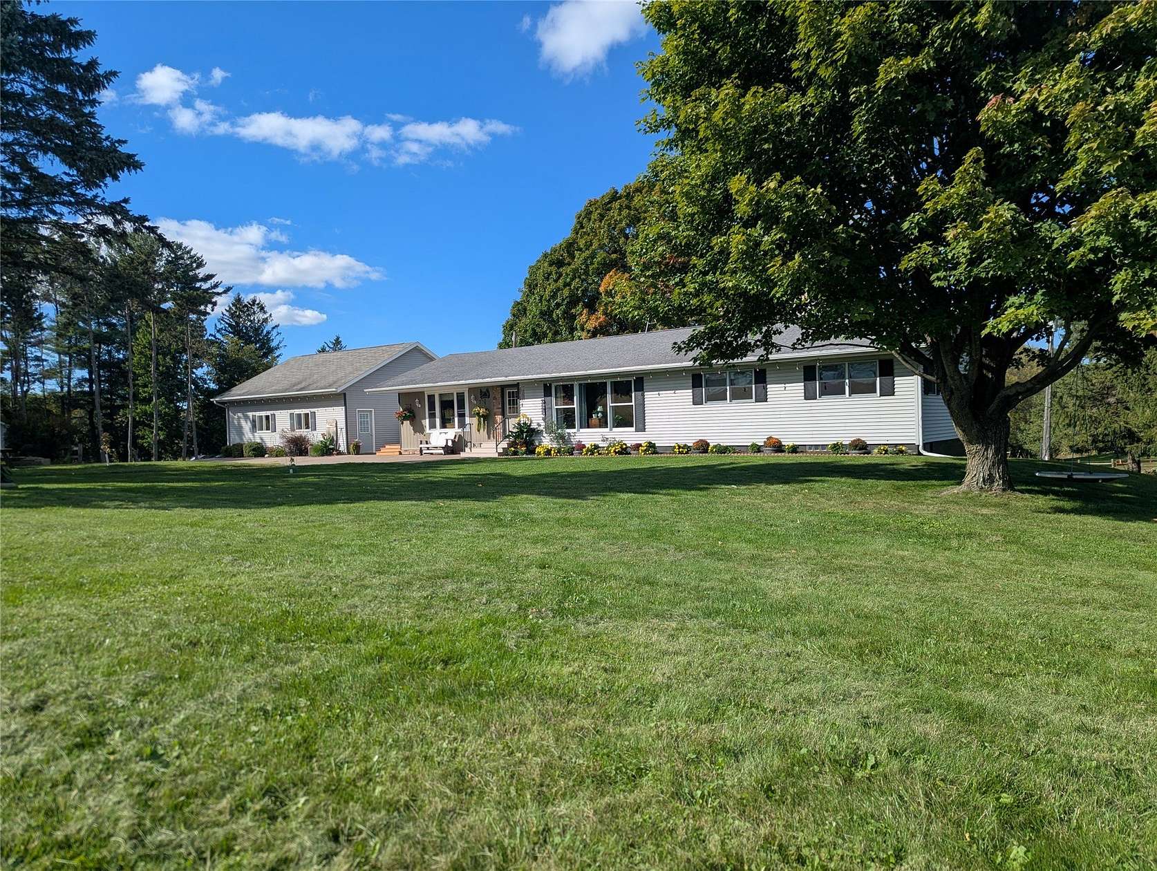 10 Acres of Land with Home for Sale in Downing, Wisconsin
