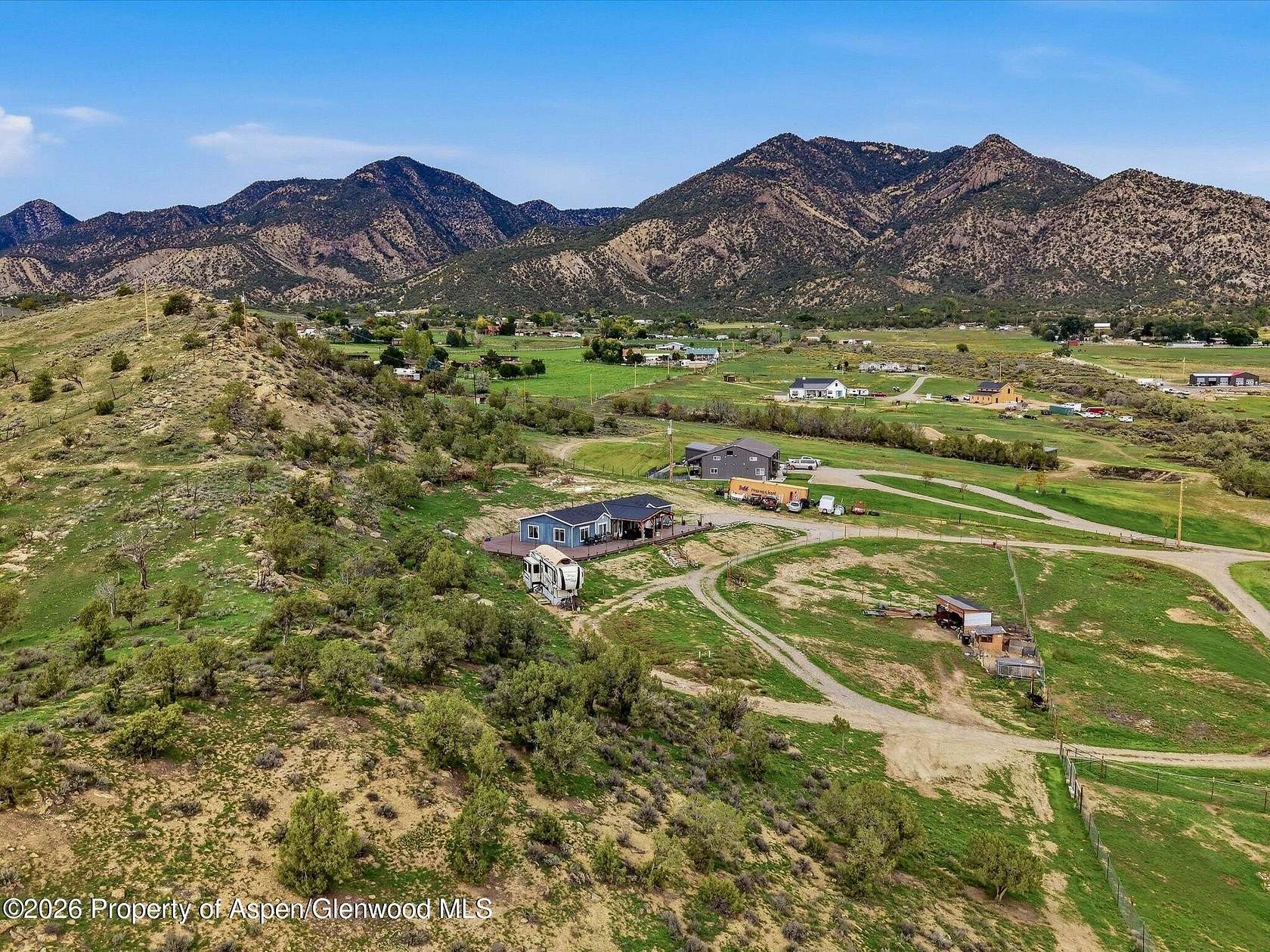 5.86 Acres of Land with Home for Sale in Silt, Colorado