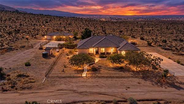 3.78 Acres of Land with Home for Sale in Apple Valley, California