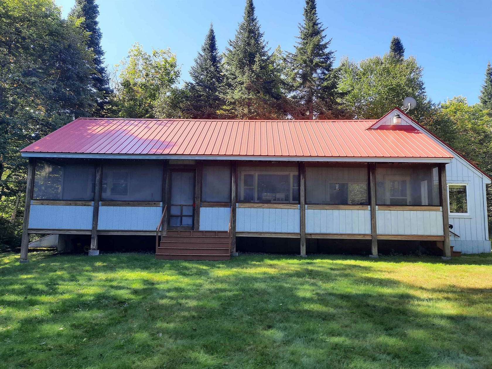3.15 Acres of Land with Home for Sale in Pittsburg, New Hampshire