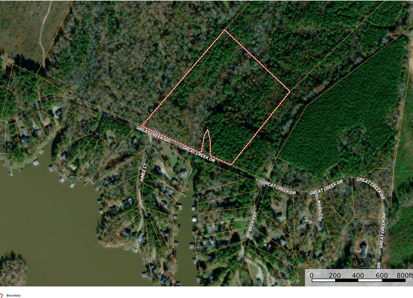 16.3 Acres of Land for Auction in Bracey, Virginia