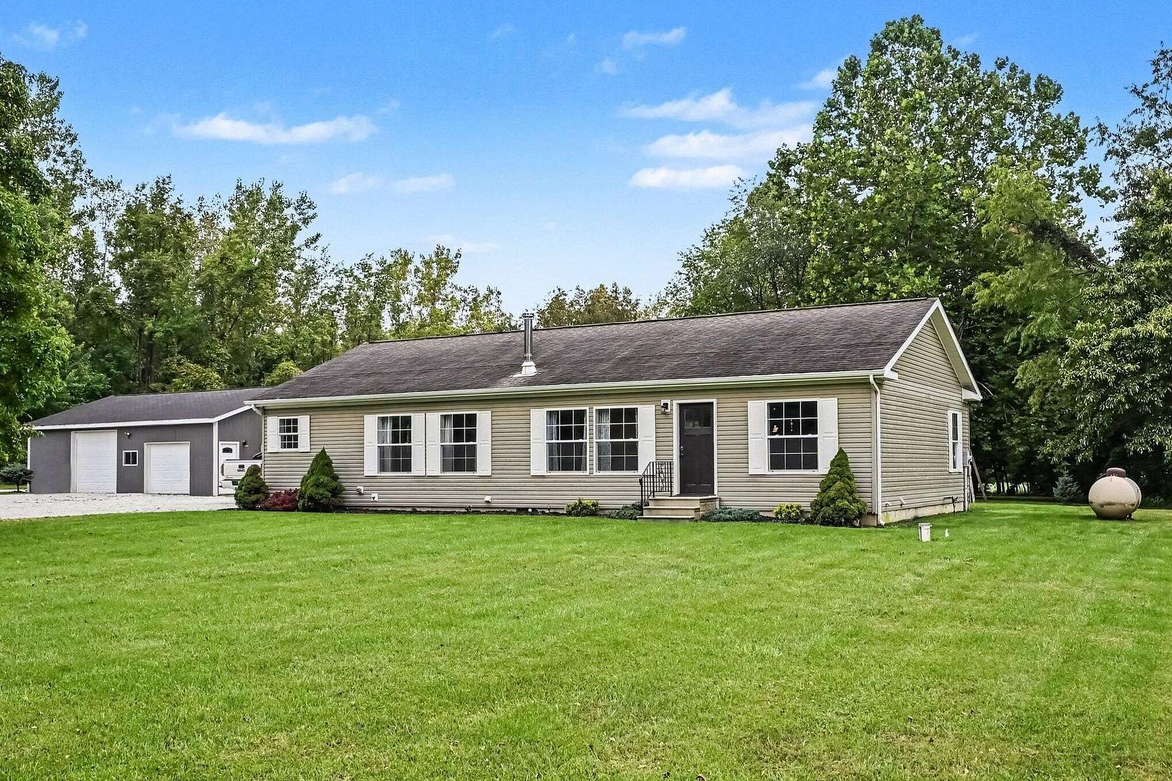 3.13 Acres of Land with Home for Sale in Niles, Michigan