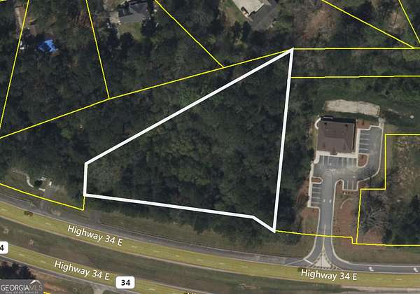 1.8 Acres of Commercial Land for Sale in Sharpsburg, Georgia