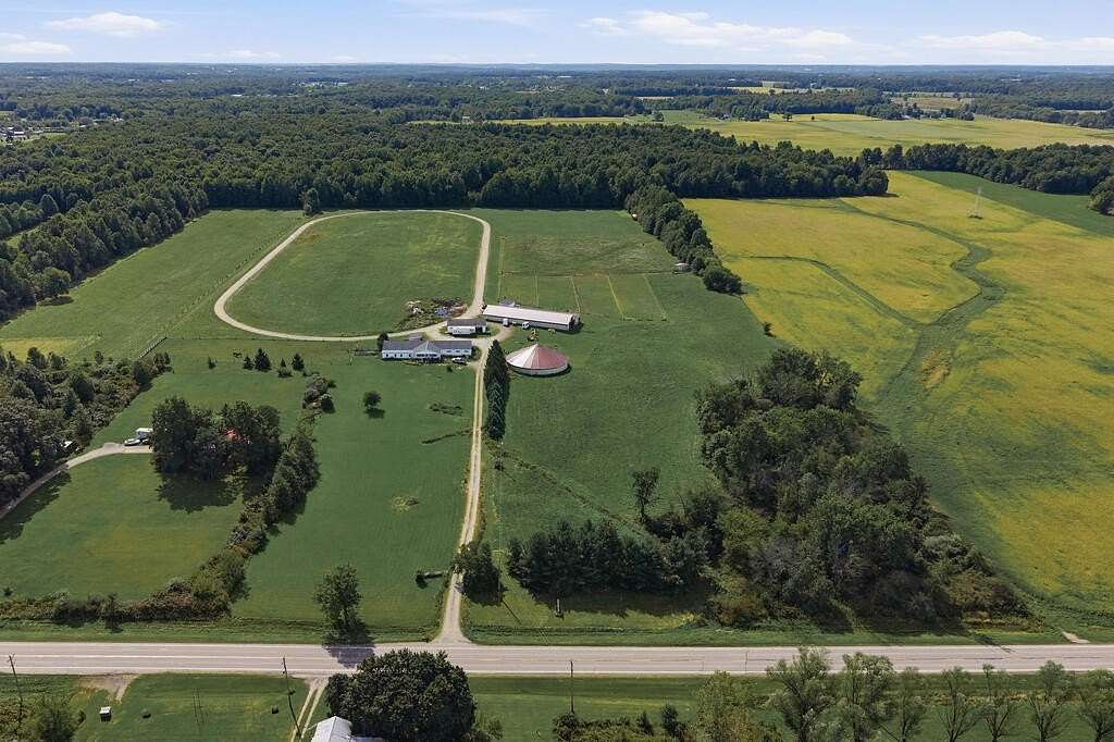73.4 Acres of Land with Home for Sale in Nova, Ohio