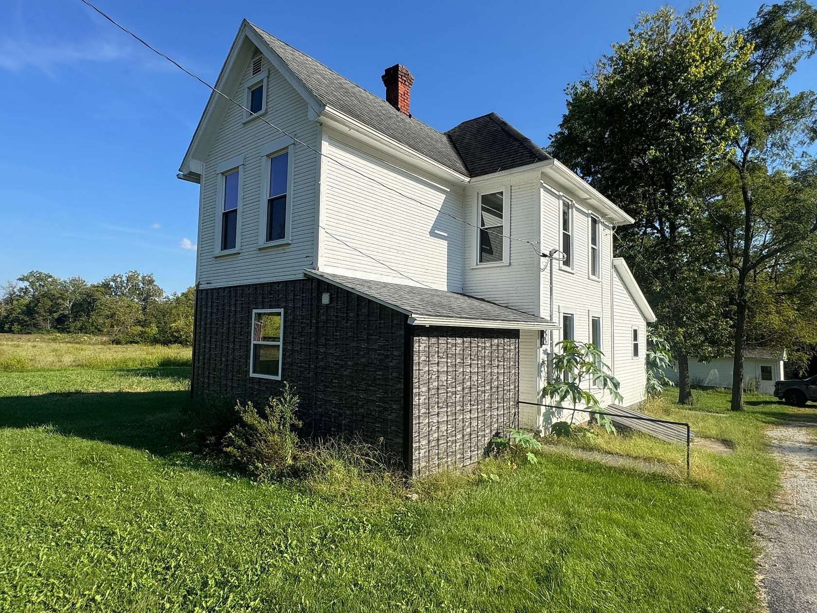 6 Acres of Land with Home for Auction in Richmond, Indiana
