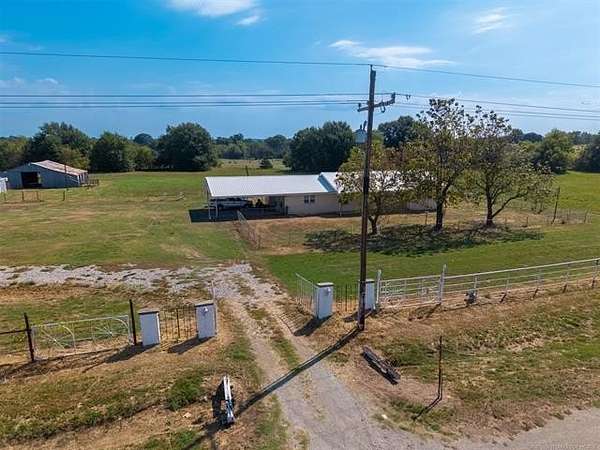 6.22 Acres of Land with Home for Sale in Coalgate, Oklahoma