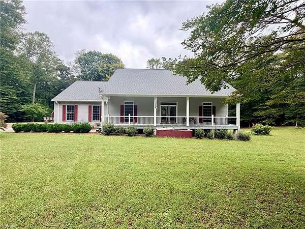 10.8 Acres of Land with Home for Sale in Gloucester, Virginia