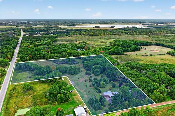 15 Acres of Land with Home for Sale in Stacy, Minnesota