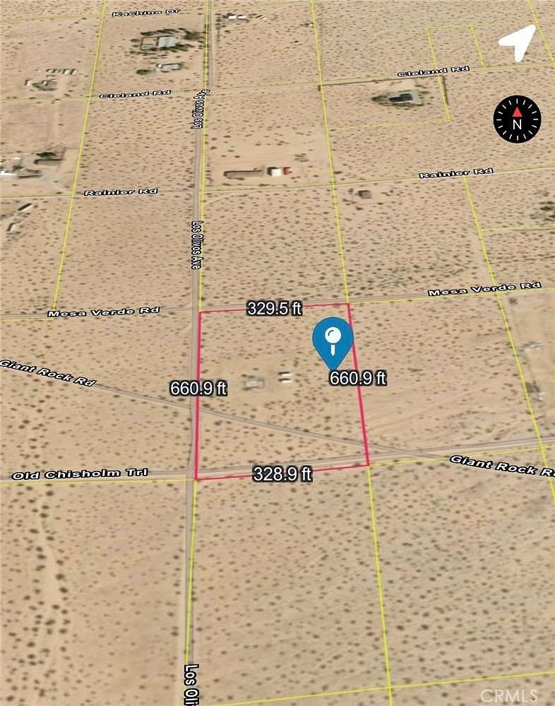 5 Acres of Land for Sale in Twentynine Palms, California
