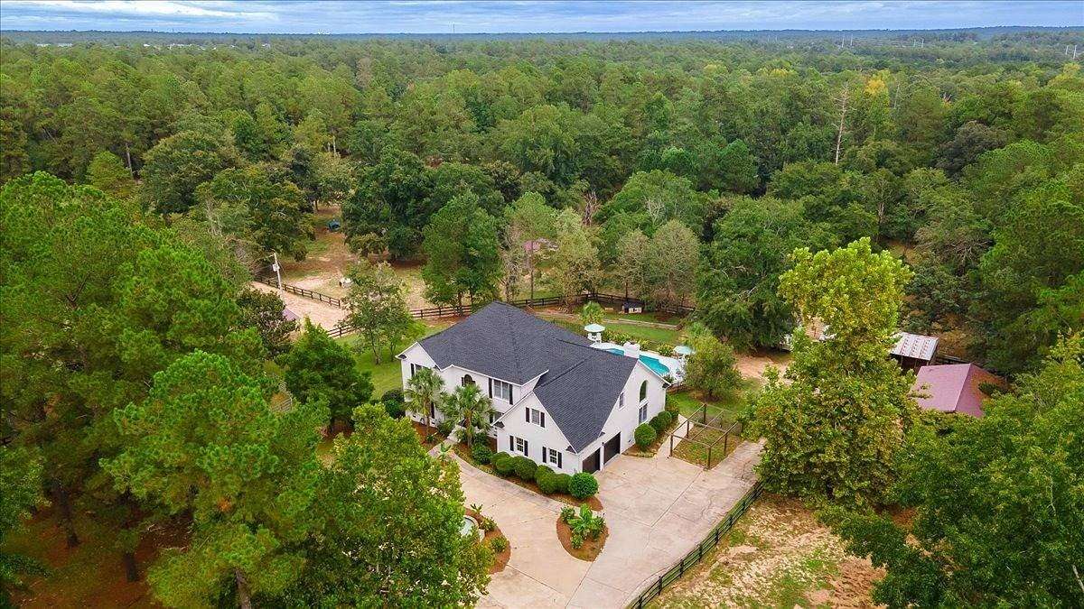 9.3 Acres of Land with Home for Sale in Aiken, South Carolina