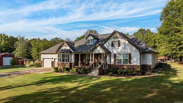 12 Acres of Land with Home for Sale in Bigelow, Arkansas