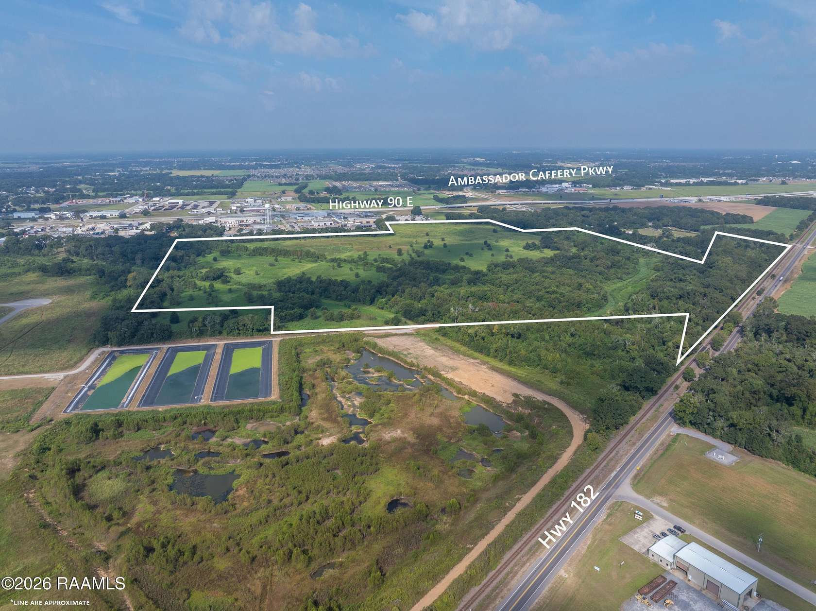 154 Acres of Land for Sale in Broussard, Louisiana