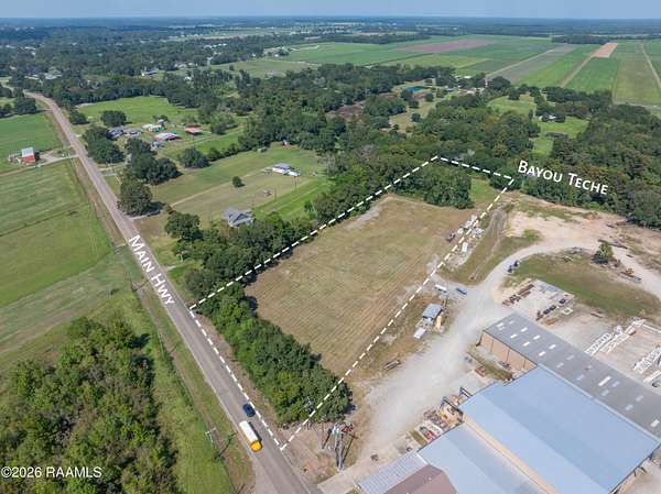 6.68 Acres of Commercial Land for Sale in St. Martinville, Louisiana
