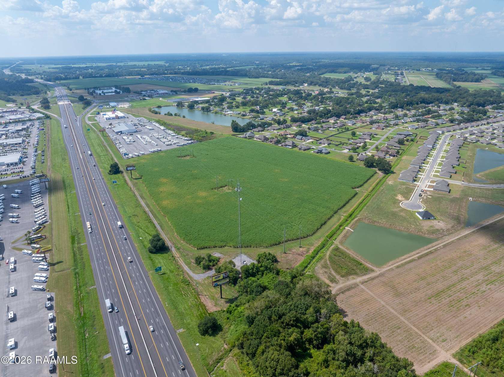 29.5 Acres of Land for Sale in Breaux Bridge, Louisiana