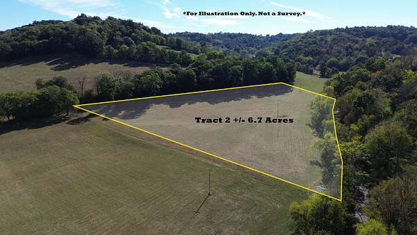 6.7 Acres of Residential Land for Auction in Lynchburg, Tennessee