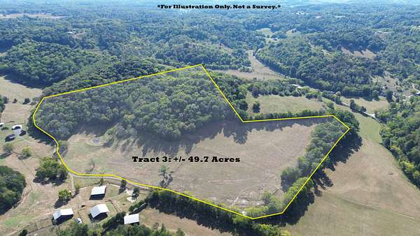 49.7 Acres of Improved Land for Auction in Lynchburg, Tennessee