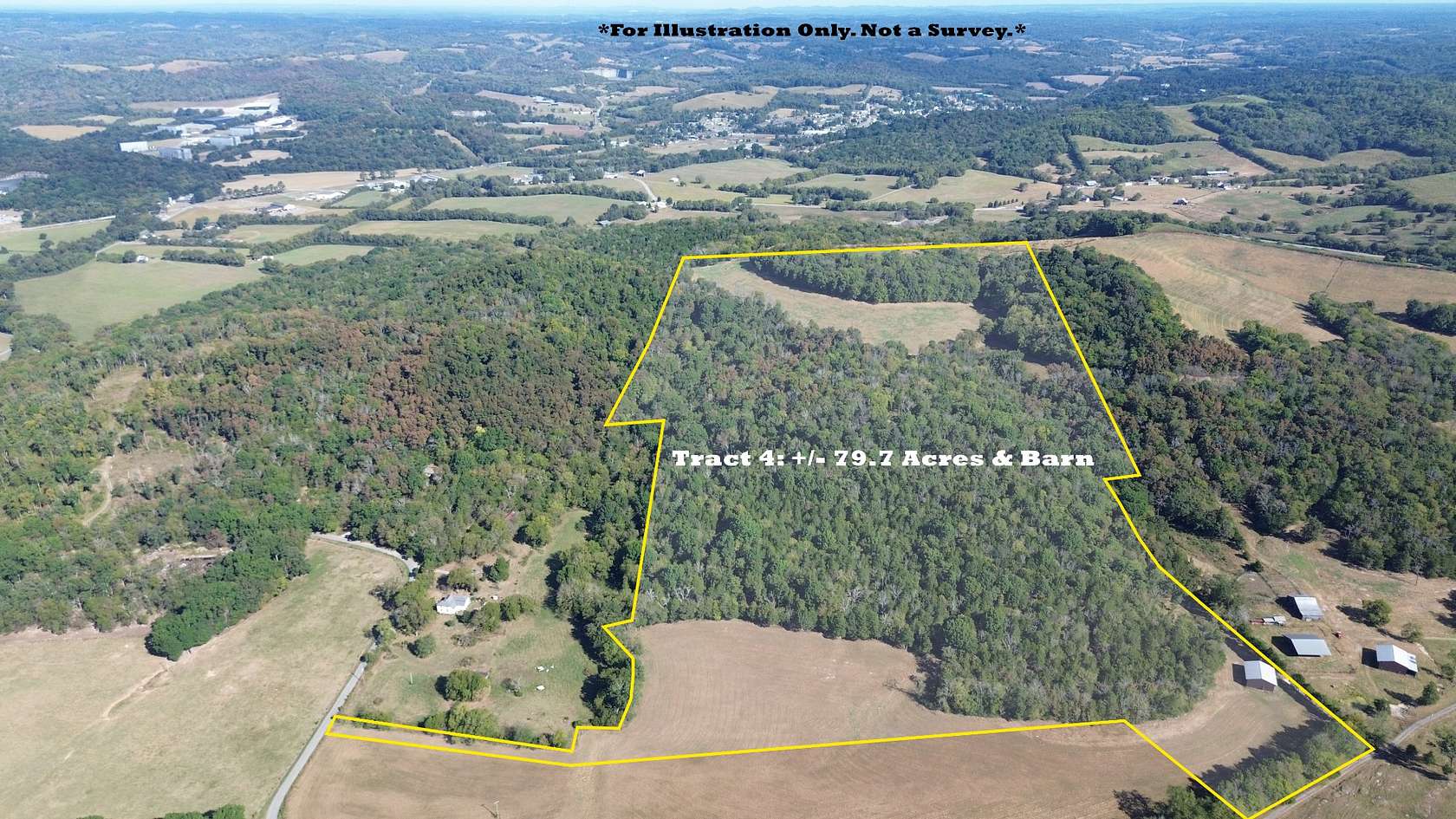 79.7 Acres of Improved Land for Auction in Lynchburg, Tennessee