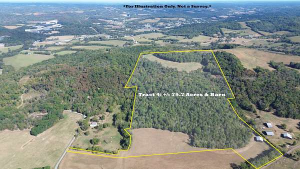 79.7 Acres of Improved Land for Auction in Lynchburg, Tennessee