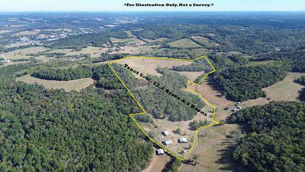 72.2 Acres of Improved Land for Auction in Lynchburg, Tennessee