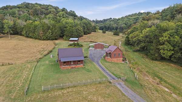 19.7 Acres of Land with Home for Auction in Lynchburg, Tennessee