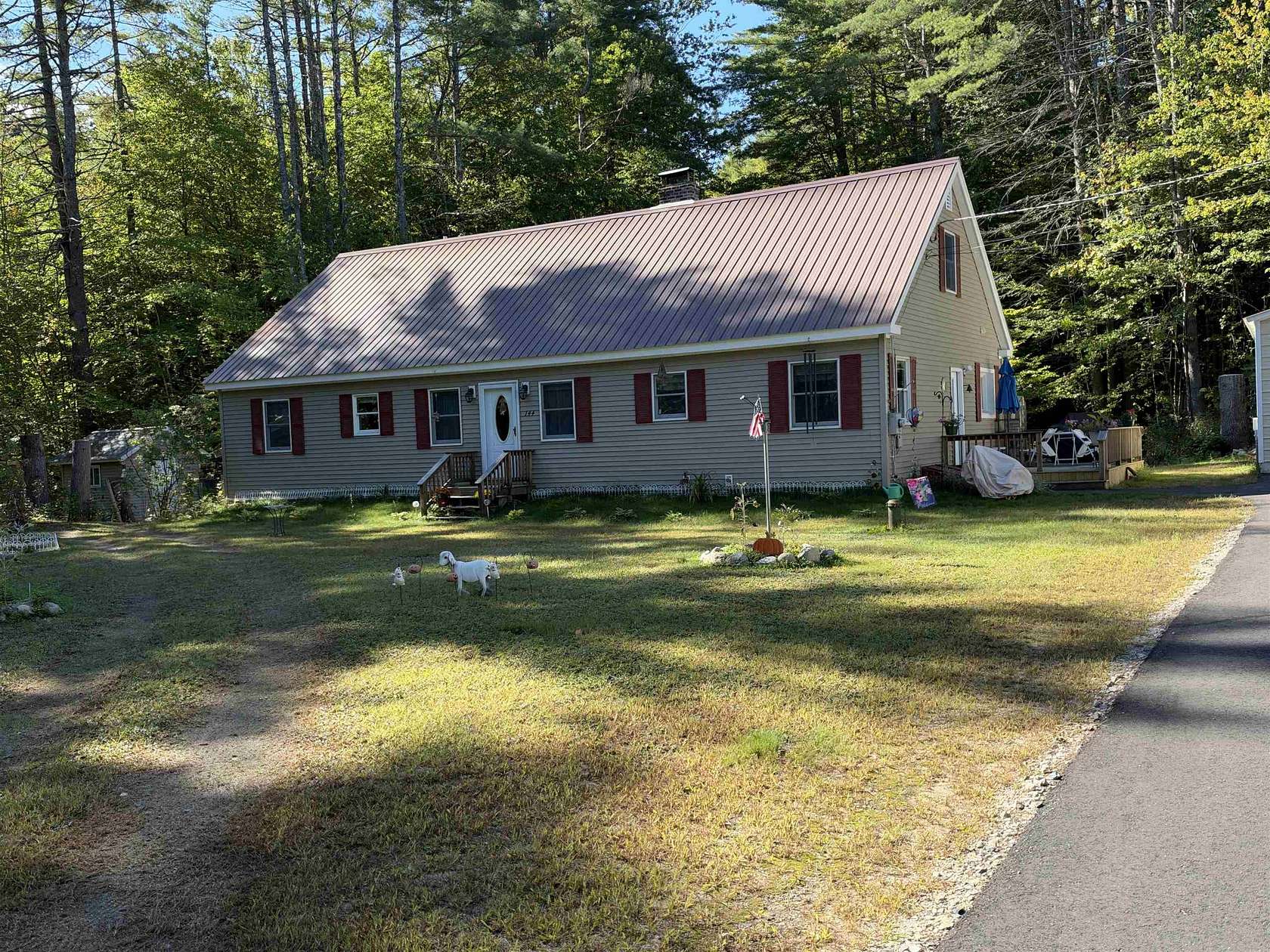 5.25 Acres of Land with Home for Sale in Ossipee, New Hampshire