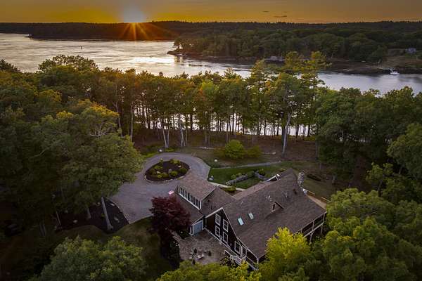 5 Acres of Land with Home for Sale in Boothbay, Maine