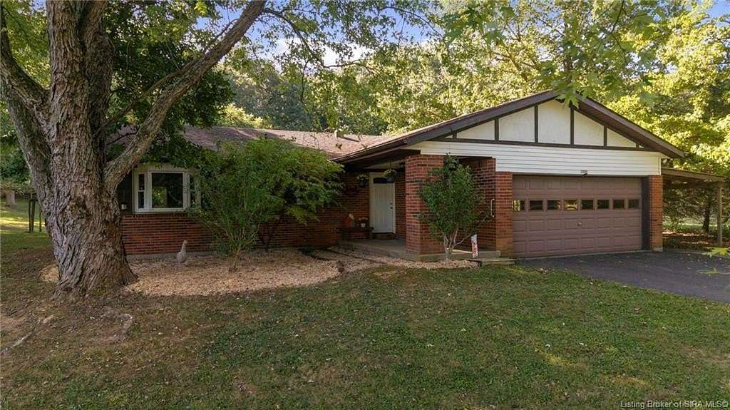 1.69 Acres of Land with Home for Sale in Palmyra, Indiana