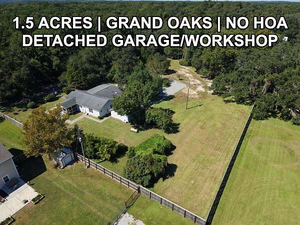1.5 Acres of Land with Home for Sale in Johns Island, South Carolina