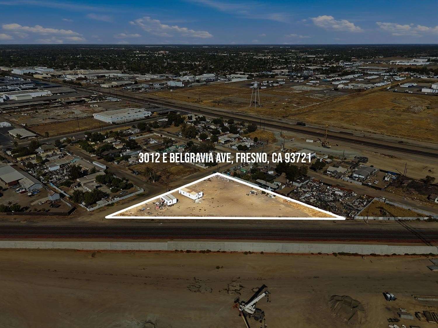 1 Acre of Commercial Land for Sale in Fresno, California